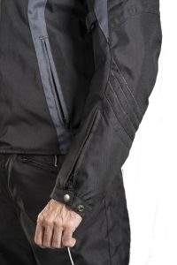 Short CORDURA® motorcycle jacket.