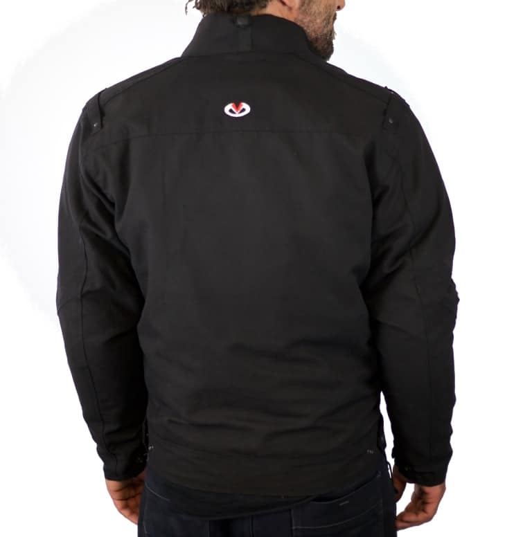 Chaqueta de moto algodón endurecido