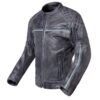 Chaqueta de moto de cuero vintage Invictus Dedalo