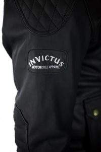three-quarters leather motorcycle jacket