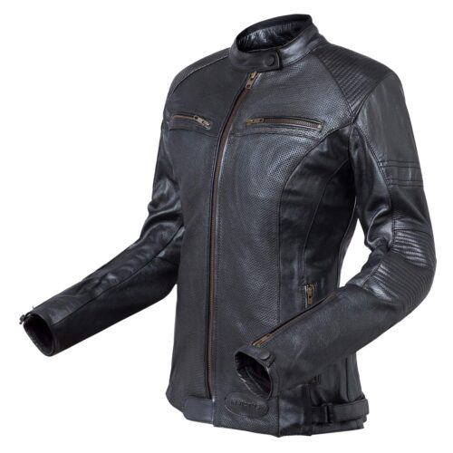 Cazadora de moto para mujer
