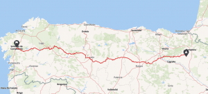 rutas moto españa camino santiago