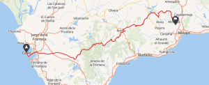 rutas moto españa cadiz y malaga