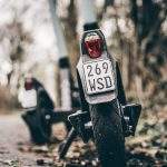 la presión de neumáticos de la moto