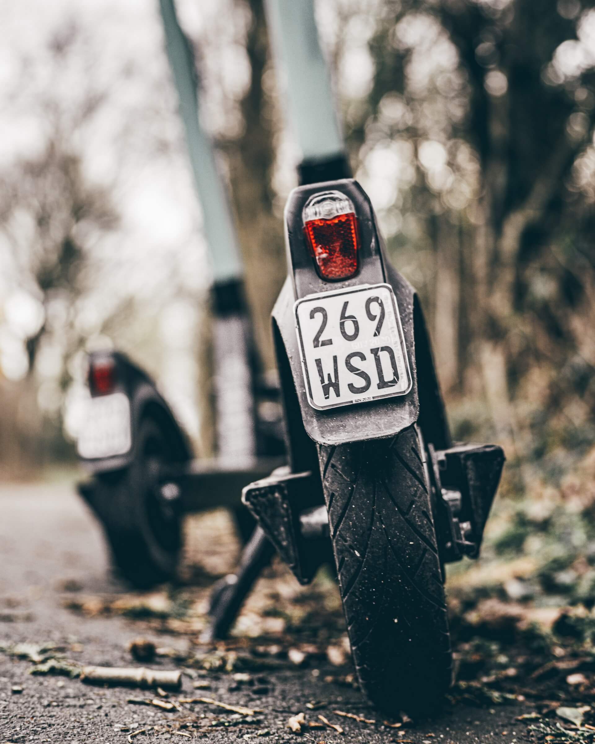 la presión de neumáticos de la moto