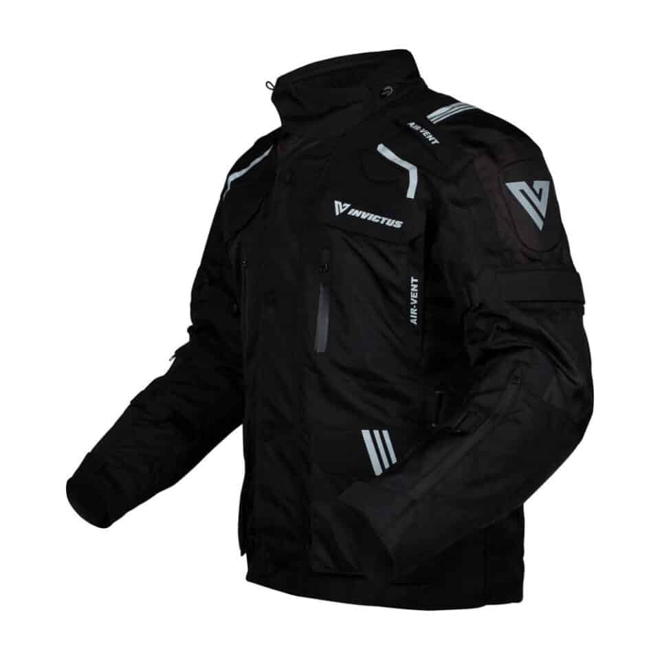 Chaqueta de moto tres cuartos de hombre Ragnar gris Chaqueta de moto tres cuartos de hombre Ragnar gris