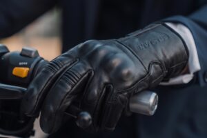 guantes de cuero moto el bravo